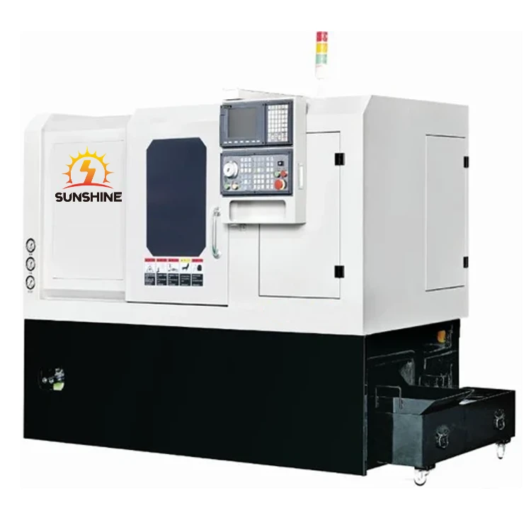 Heavy Cutting Inclined Rail CNC Lathe