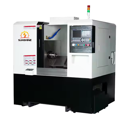 45 graders lutningsbädd CNC-maskinspånborttagning är bekvämt för CNC-lutande svarvning